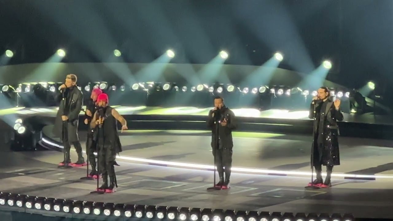260205 BACKSTREET BOYS “BACK TO YOUR HEART” INTO THE MILLENNIUM SPHERE LAS VEGAS