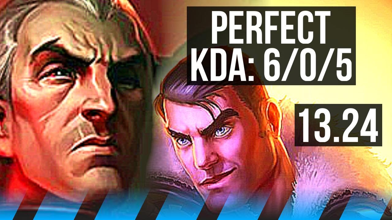 SWAIN vs JAYCE (MID) | 6/0/5, 300+ games, Dominating | KR Master | 13.24