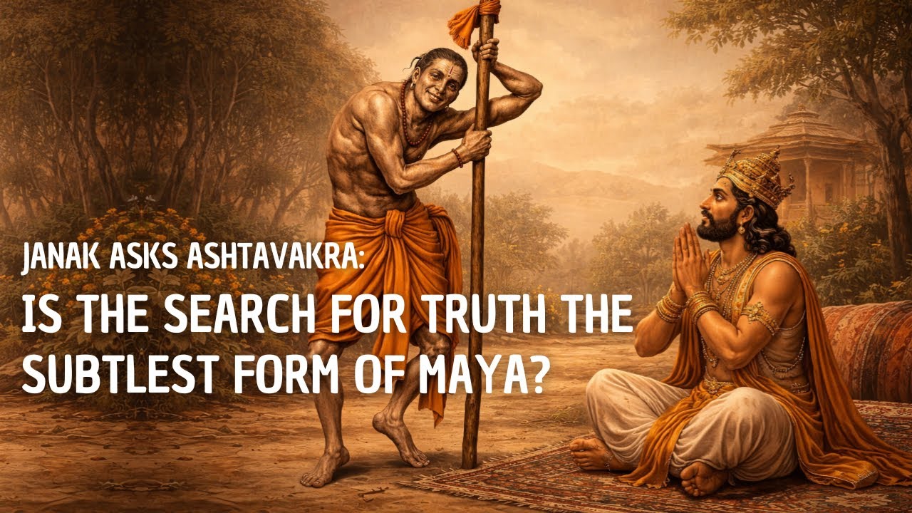 Janak asks Ashtavakra: Is the search for truth the subtlest form of Maya?