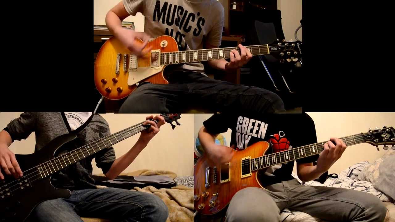 Green Day - 21 Guns Dual Guitar & Bass cover