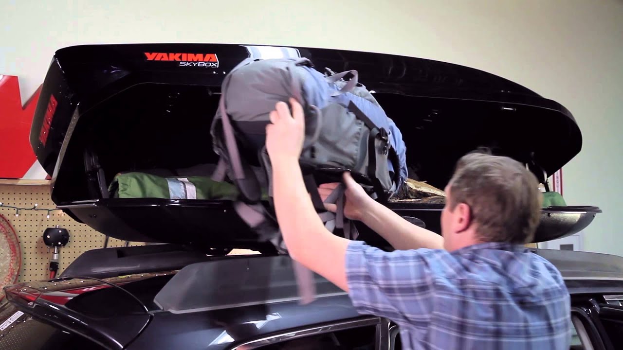 Yakima SkyBox Cargo Box Product Tour & Installation