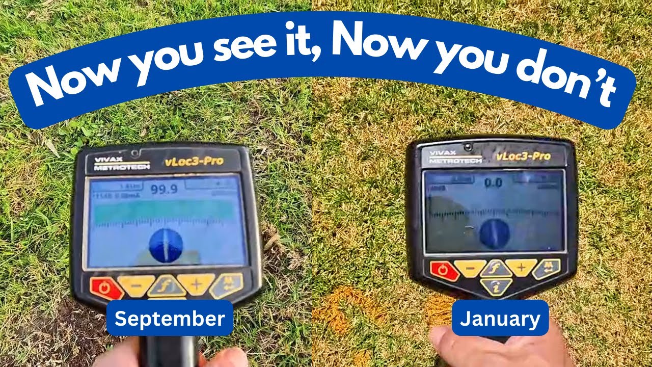 Cable Locating | Dry soil = can't locate. Yep, the science is actually true