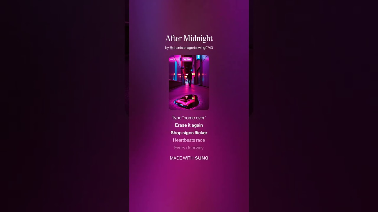 Lost Passion After Midnight
