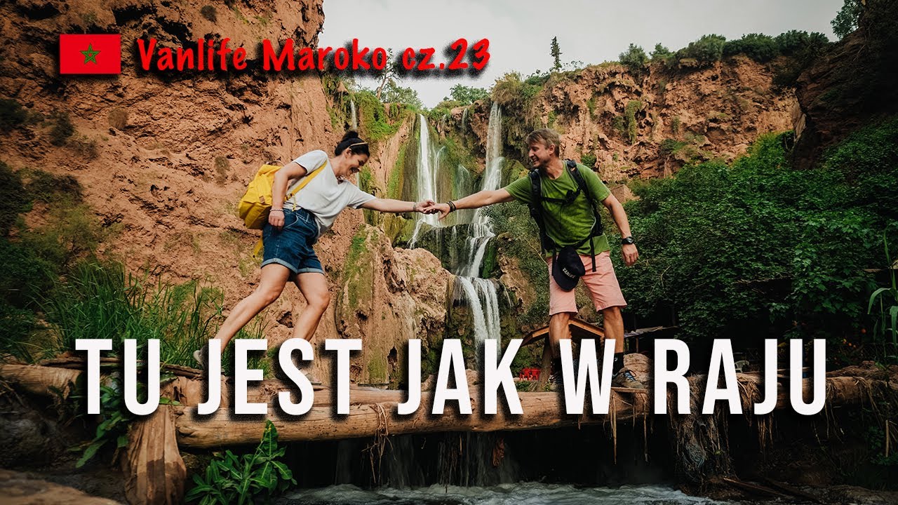 Najpiękniejsze miejsce w Maroku - Wodospad Ouzoud | Vanlife Maroko #23