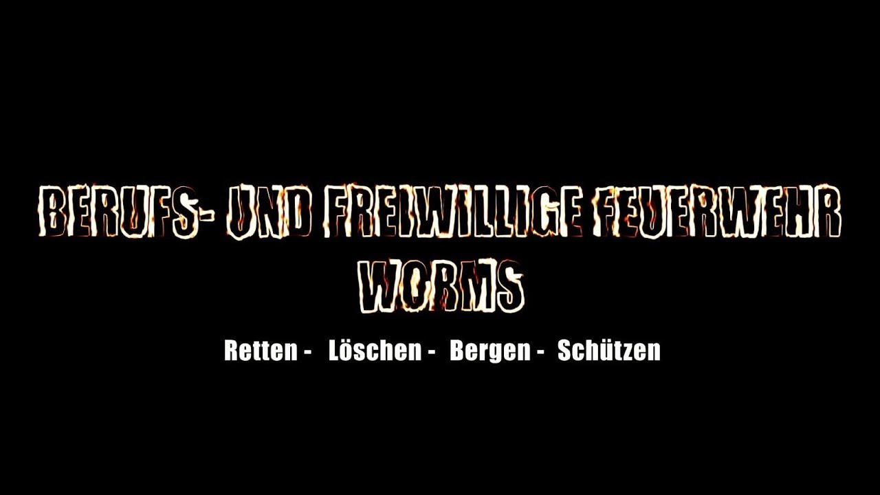 Wormser Feuerwehr Imagefilm