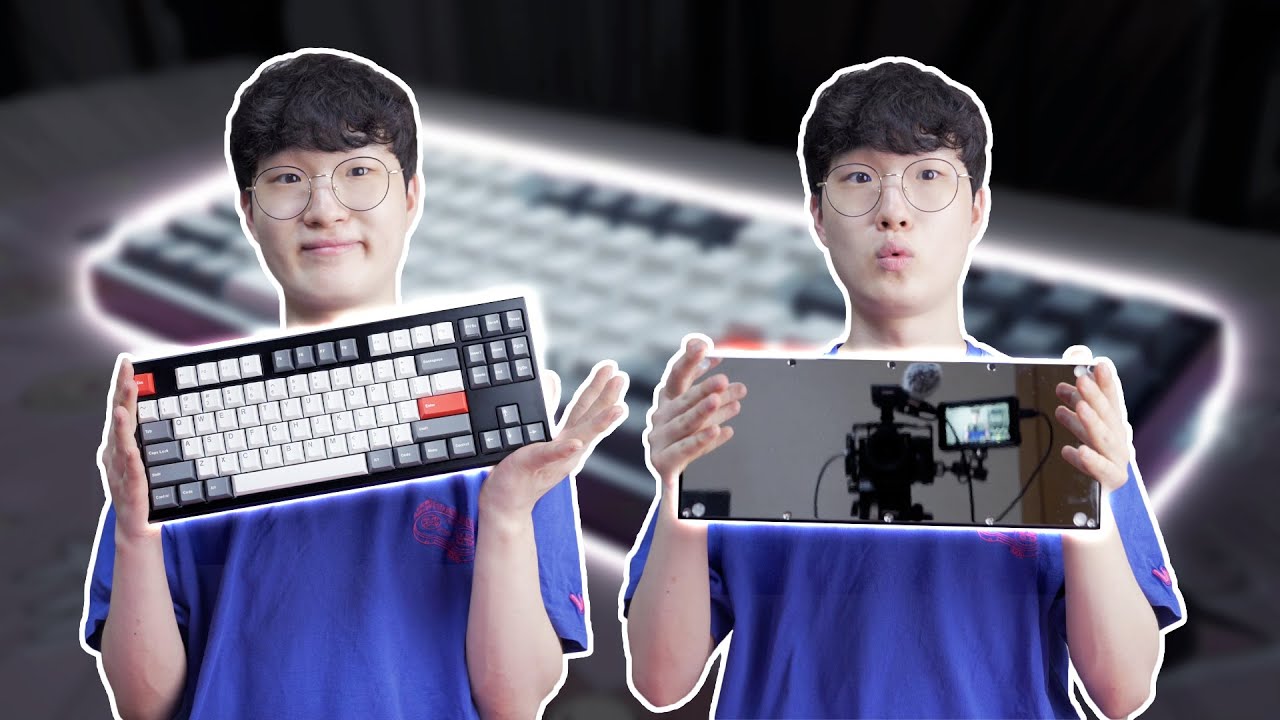 금속을 깎아서 세계에서 한대밖에 없는 나만의 키보드를 만들었습니다