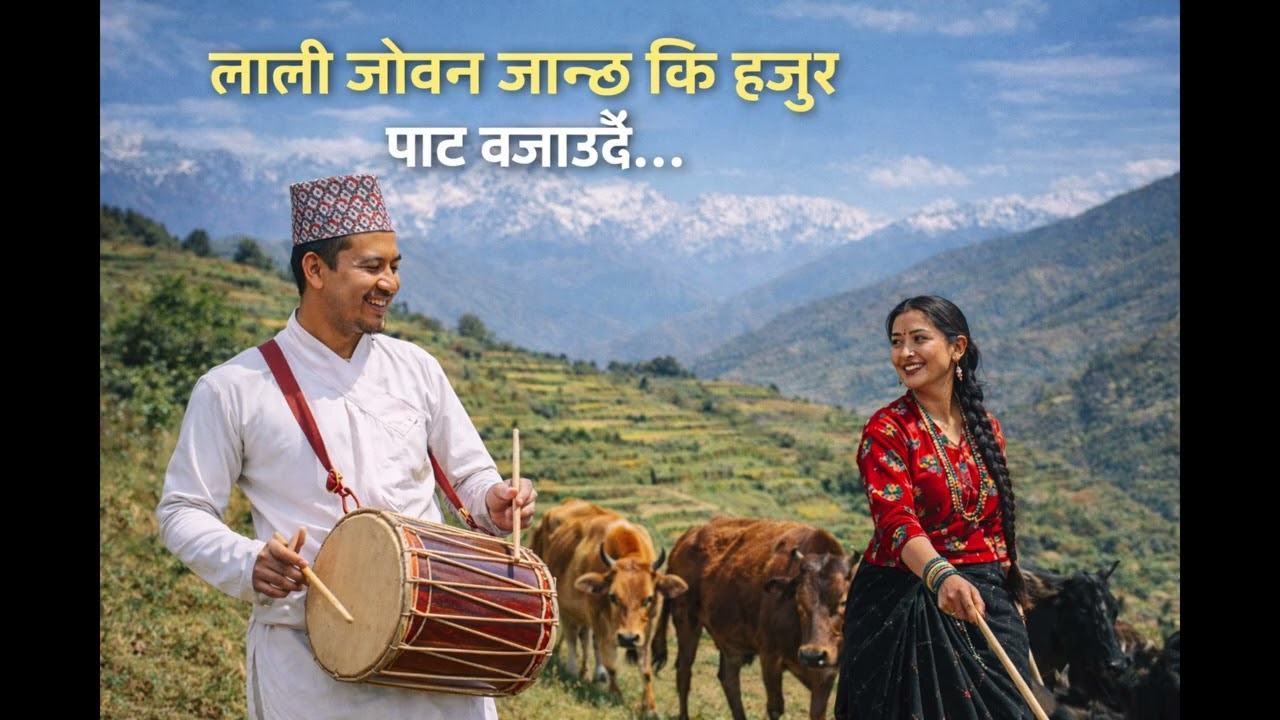 लाली जोवन जान्छ कि हजुर | AI Cover Song | Nepali Folk Classic 