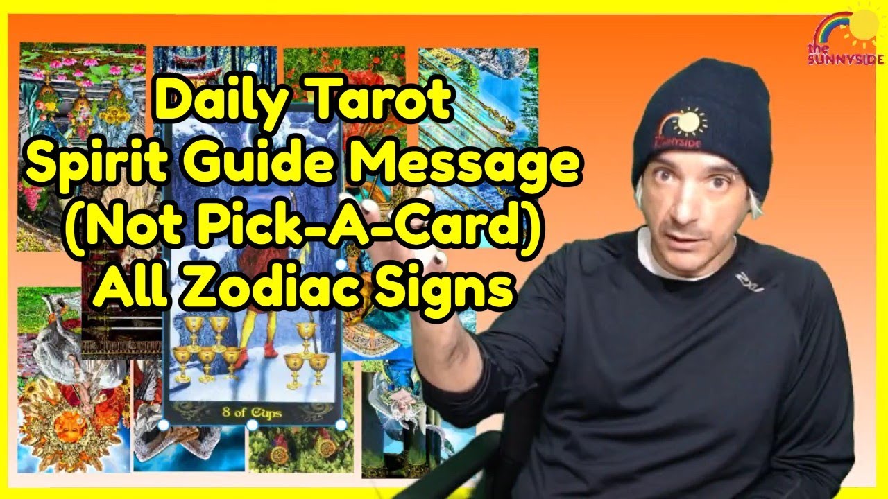 😊🔮Daily Tarot Spirit Guide Message All Zodiac Signs (Not Pick-A-Card) Tarot Reading