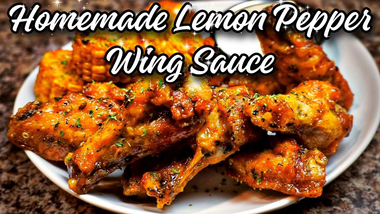 Homemade Lemon-Pepper Wet Wing Sauce | Ray Mack's Kitchen & Grill