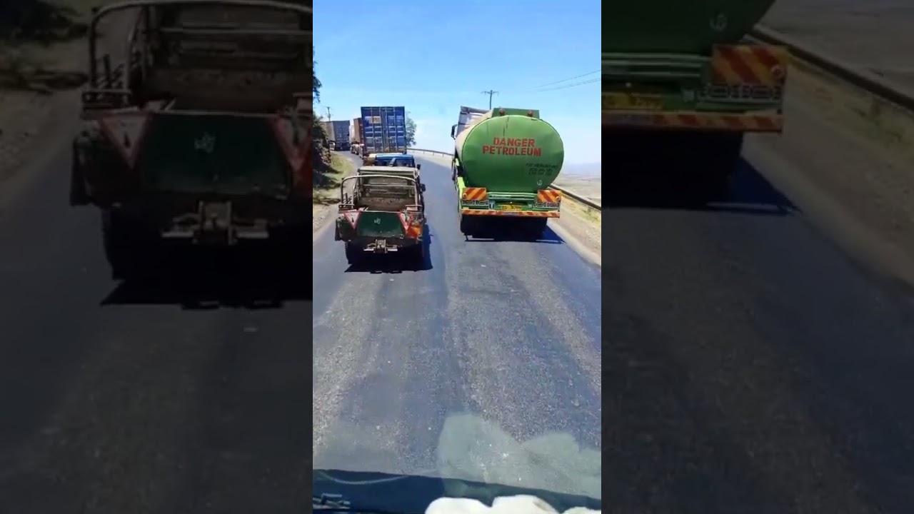 Careless driver at Mai Mahiu kenya Rift valley province March 26, 2024