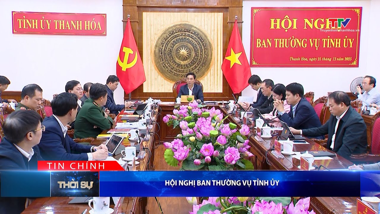 Bản tin Thời sự tối ngày 25/12/2025 | Truyền hình Thanh Hóa
