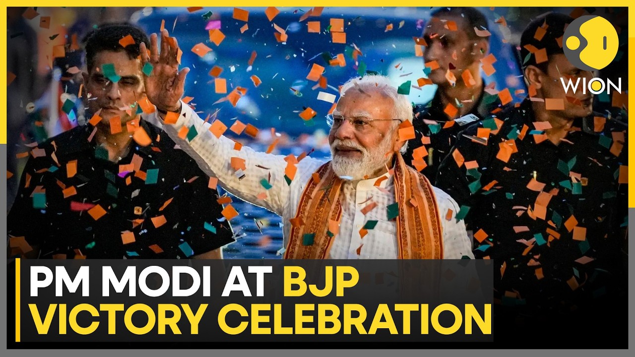 Assembly Election Results 2026: PM Modi Leads BJP Victory Celebrations as Party Sweeps Bengal | WION