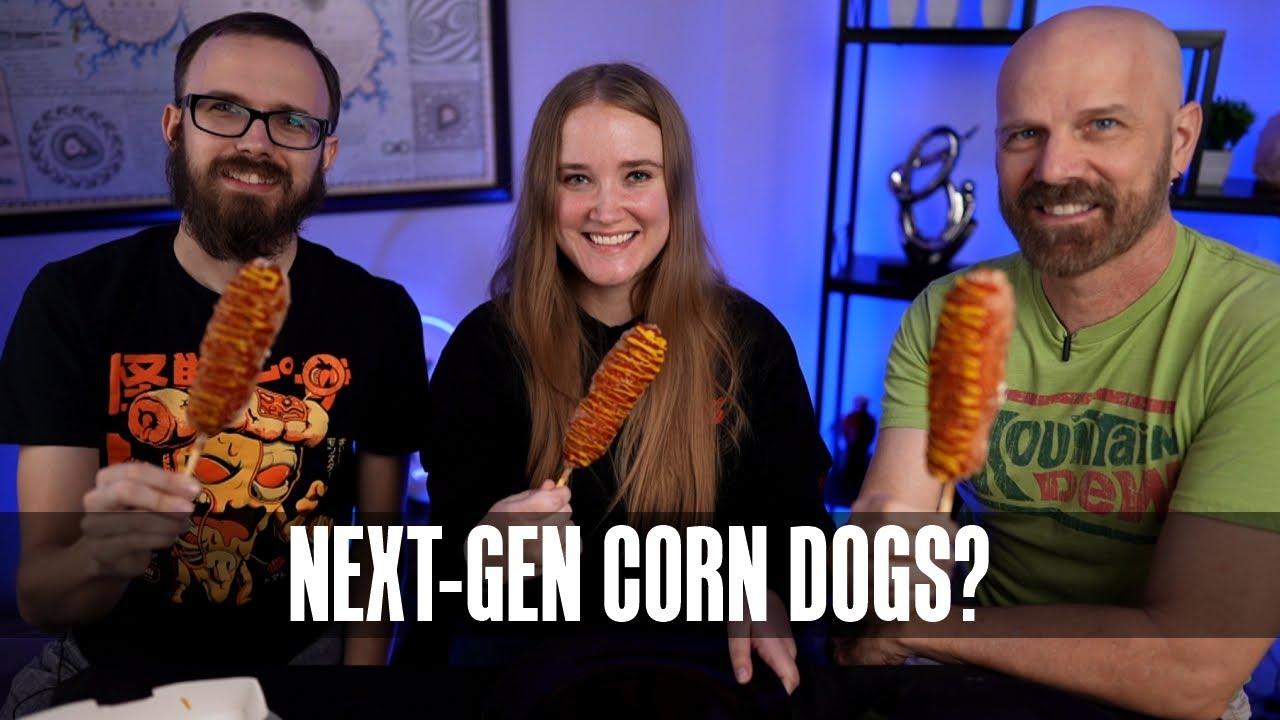 Let's Try Two Hands Corn Dogs With Freakin' Reviews & Freakin' Brandon!