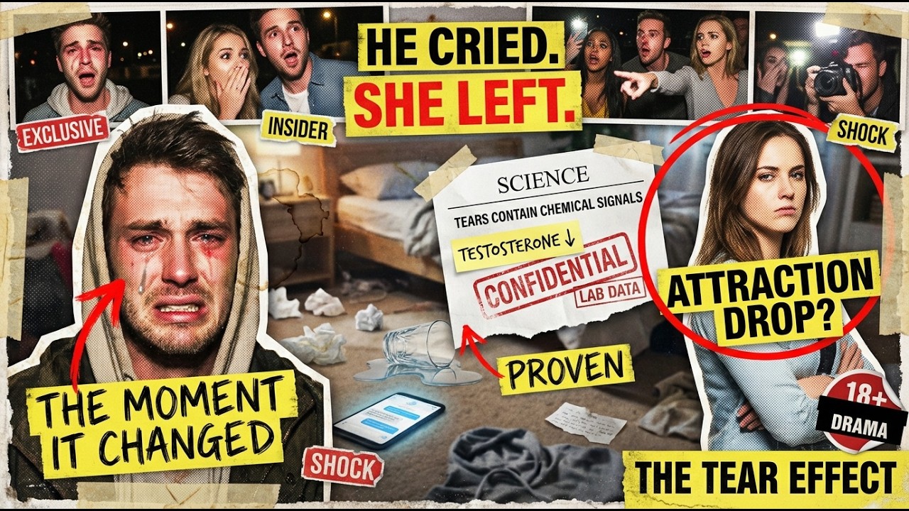 The TRUTH About Male Crying and What It Does to Her Attraction