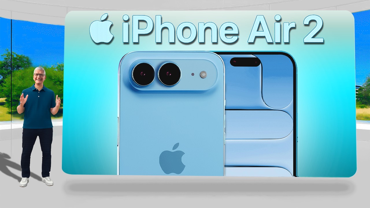 PIERWSZE SPOJRZENIE NA iPhone'a Air 2! Ogromny WYCIEK dotyczący baterii zmienia wszystko!