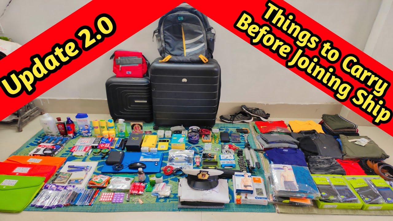 MUST WATCH BEFORE JOINING SHIP!! THINGS TO CARRY BEFORE JOINING SHIP UPDATE 2.0 !!Brief discription.