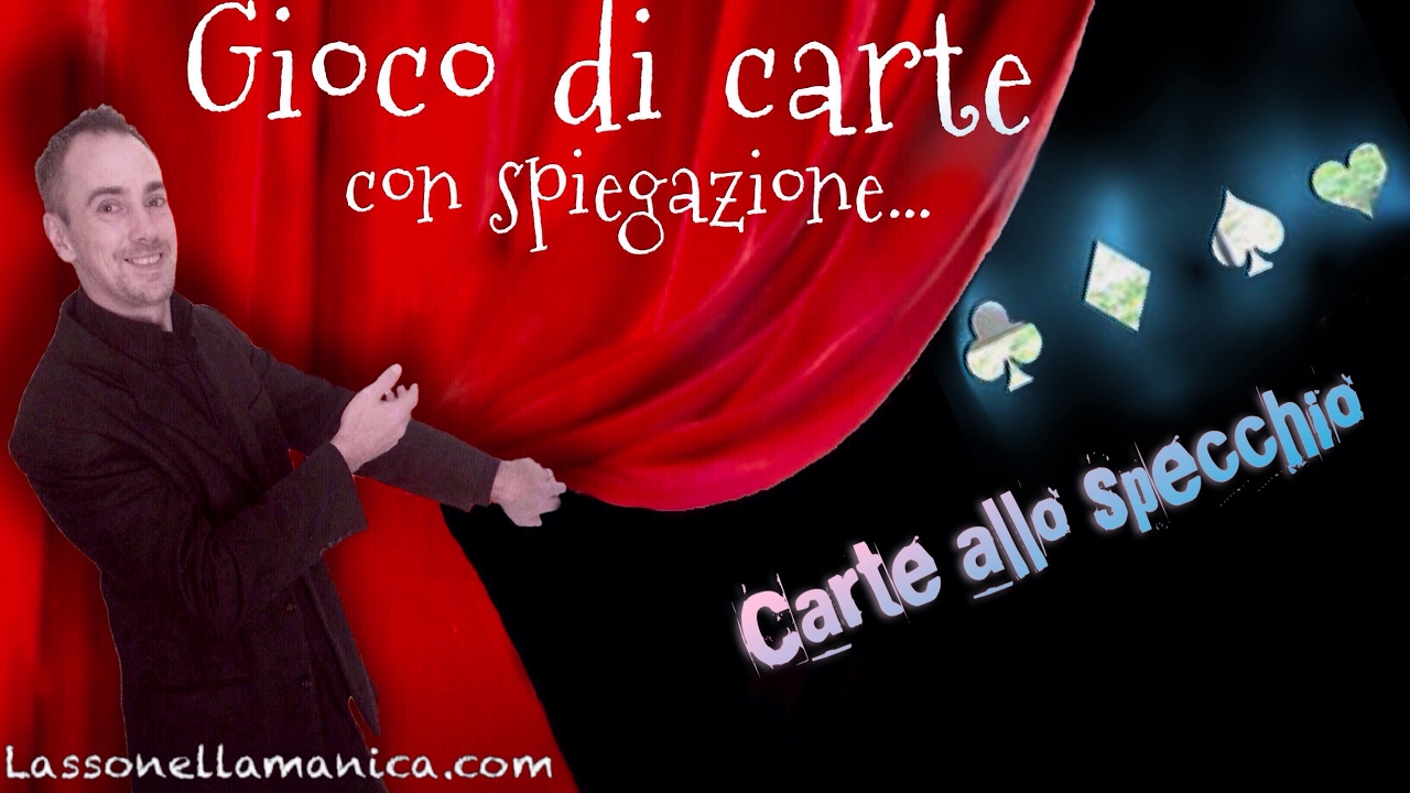 TUTORIAL | Magia con le carte | CARTE ALLO SPECCHIO
