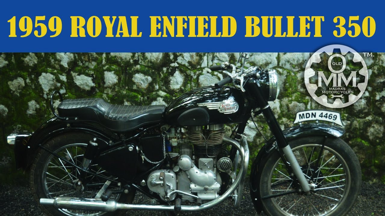 VINTAGE 1959 ROYAL ENFIELD G2 BULLET 350