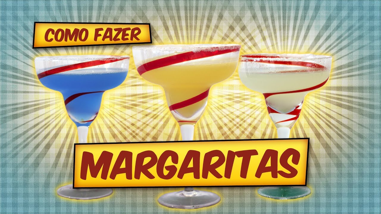 AllCool #28 - Como fazer Margarita Tradicional, Laranja e Azul