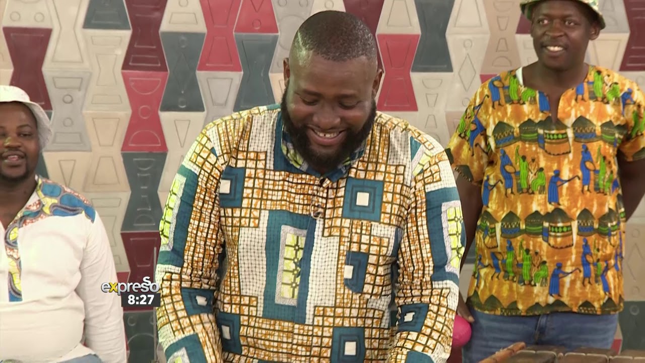 Abikondela Marimba Band teaches Kuhle, Ryle & Carl how to play