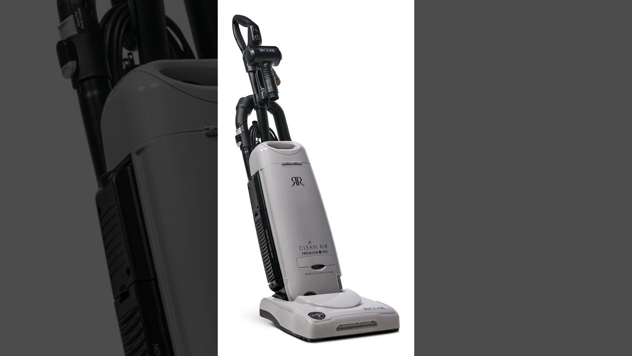 Riccar Clean Air Premium Pet Upright Vacuum (R27P) – Best Vacuum for Pet Hair & Allergies
