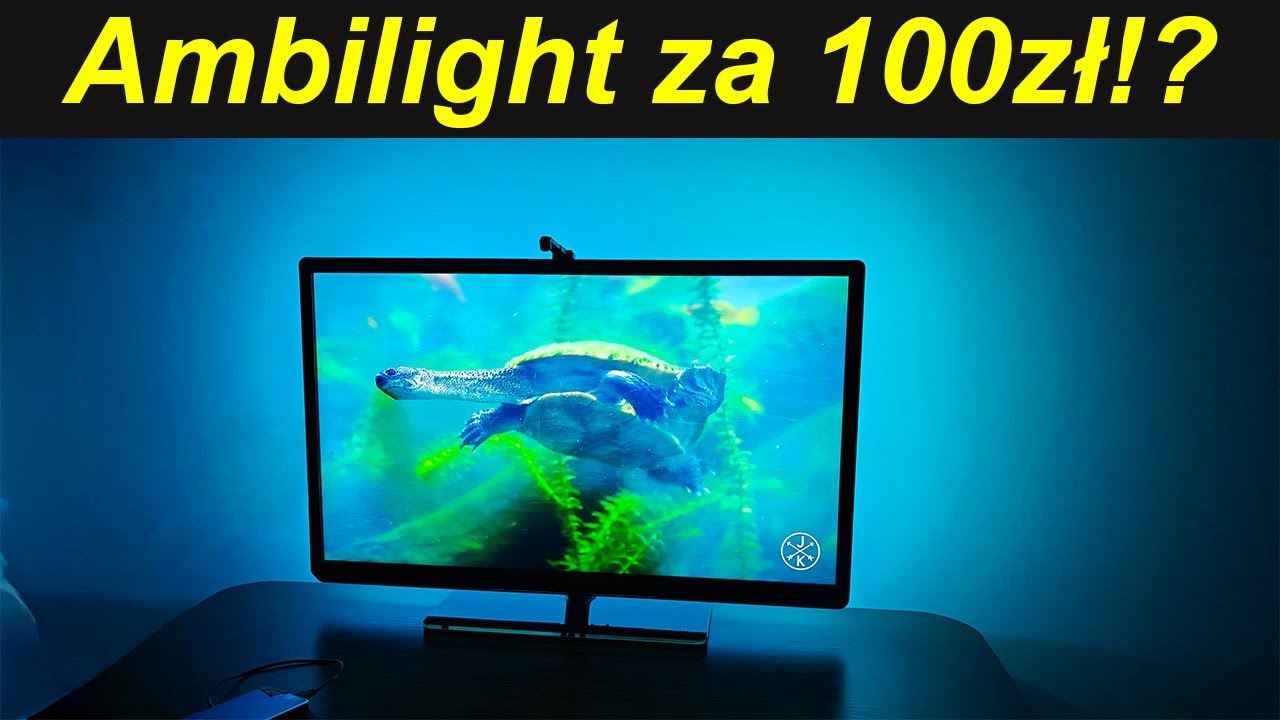 Ambilight do telewizora za 100zł z Aliexpress? - Sprawdzam jak to działa! - LowcyChin.pl