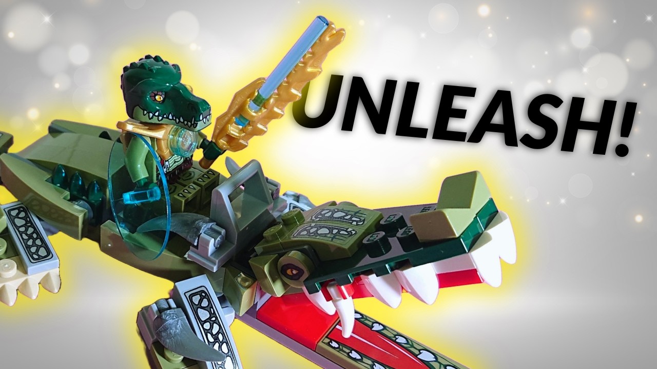 LEGO Chima 70126 Crocodile Legend Beast | Speed Build