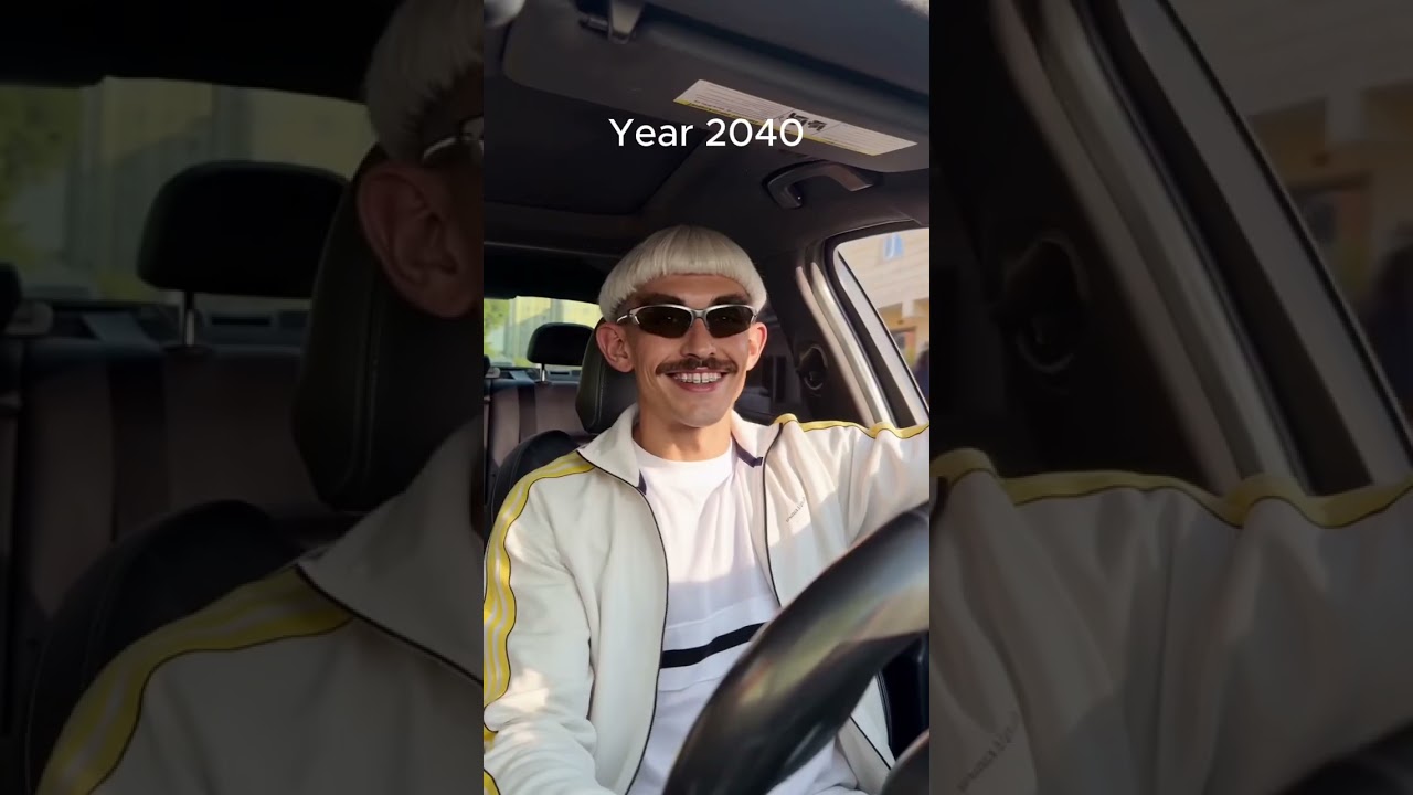 Driving a Classic Mini in 2040?! 🛸🚗 Flying Car Traffic Jam