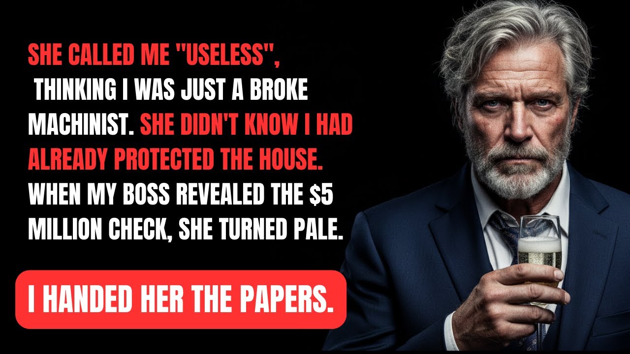At My Retirement Party, My Wife Called Me "Useless" — Then The CEO Announced My $5 Million Buyout
