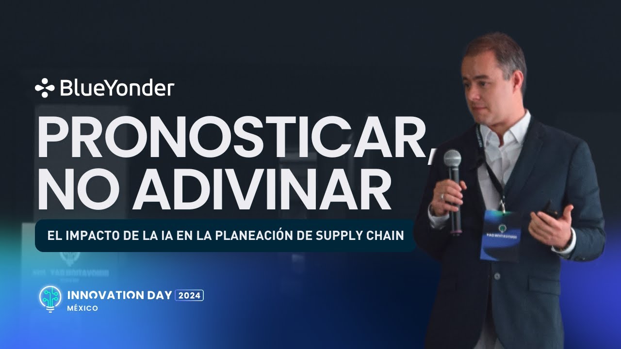 Blue Yonder:El impacto de la IA en la planeación de Supply Chain | Albert Jung | Innovation Day 2024