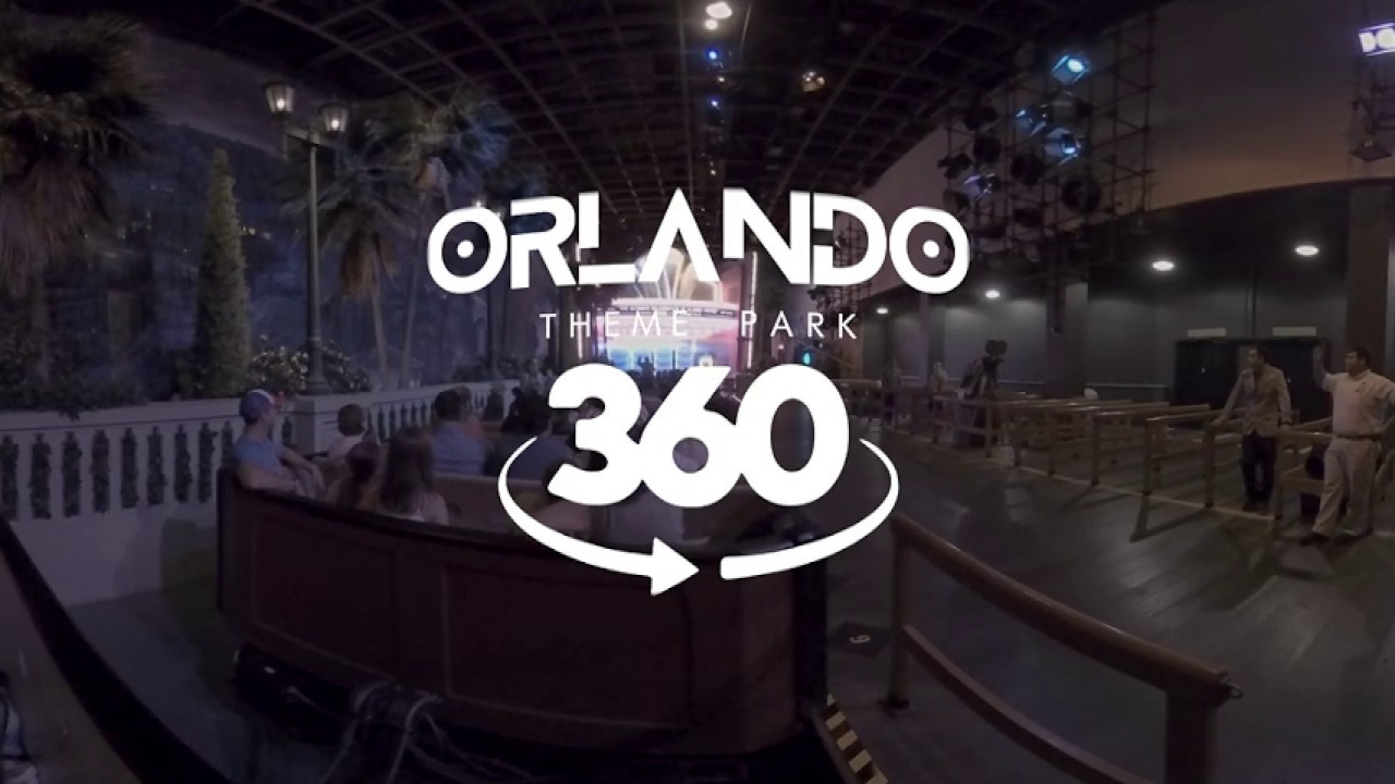 The Great Movie Ride (Gangster/Bandit version) in 4K / 360 / VR