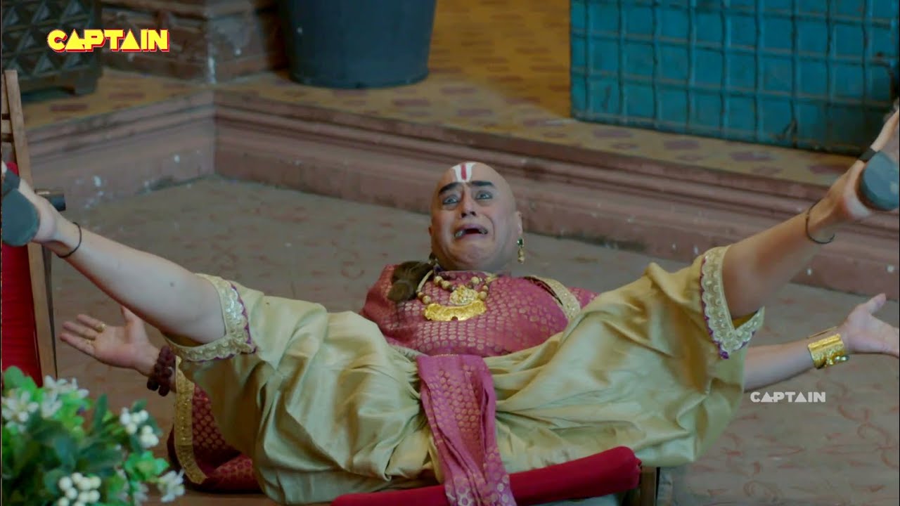 भोजन के लिए आये तथाचार्य गिरे कुर्सी से | Tenali Rama -तेनाली रामा | Ep. 440 | Full Episode