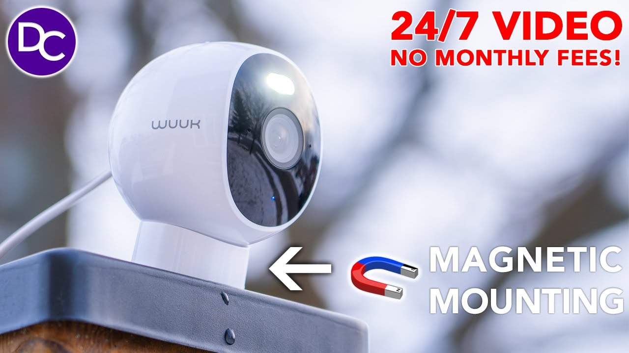It Goes ANYWHERE! Wuuk Wired Cam Pro V2 Review - NO Monthly Fees!