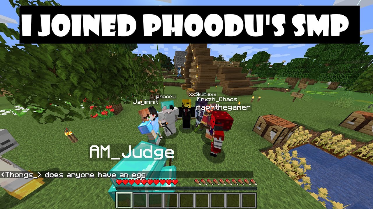 I Joined Phoodu's SMP