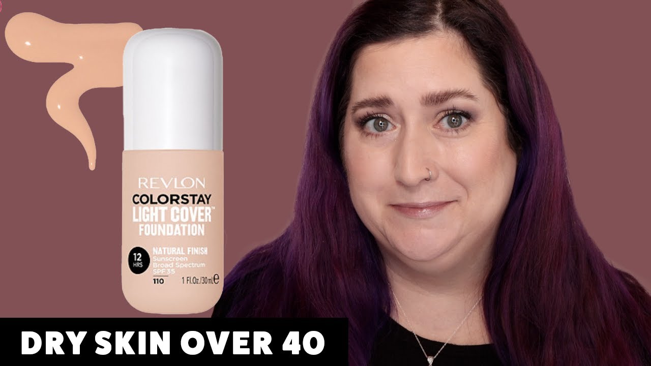REVLON COLORSTAY LIGHT COVER FOUNDATION | Dry Skin Review & Wear Test