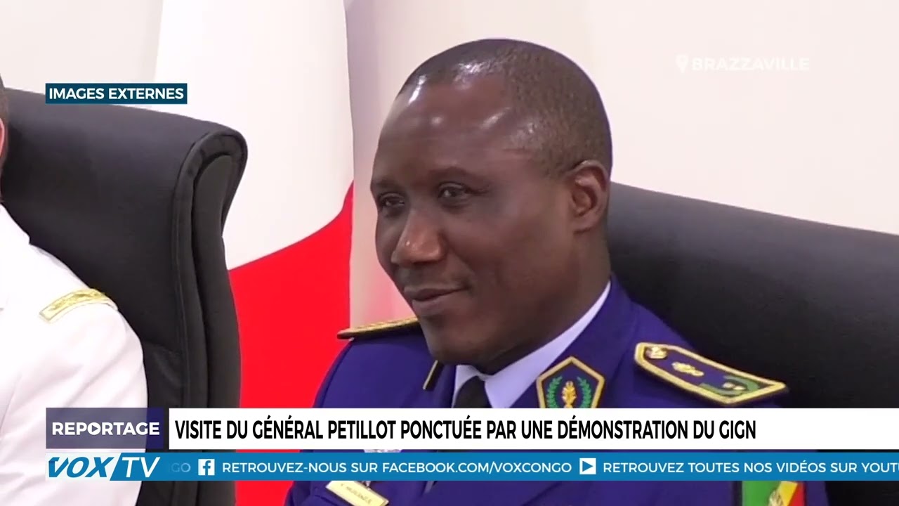 Visite du général Petillot ponctuée par une démonstration du GIGN