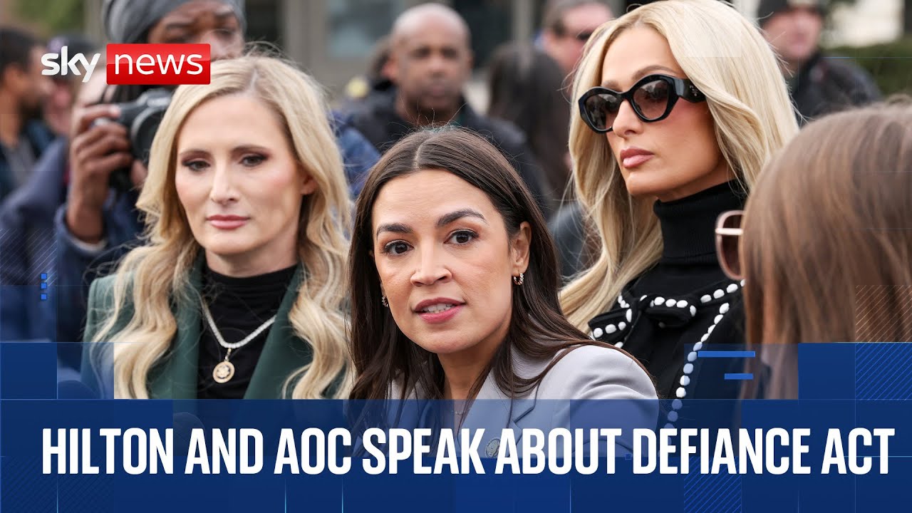 Paris Hilton, US Rep AOC and US Rep Laurel Lee host call for DEFIANCE Act