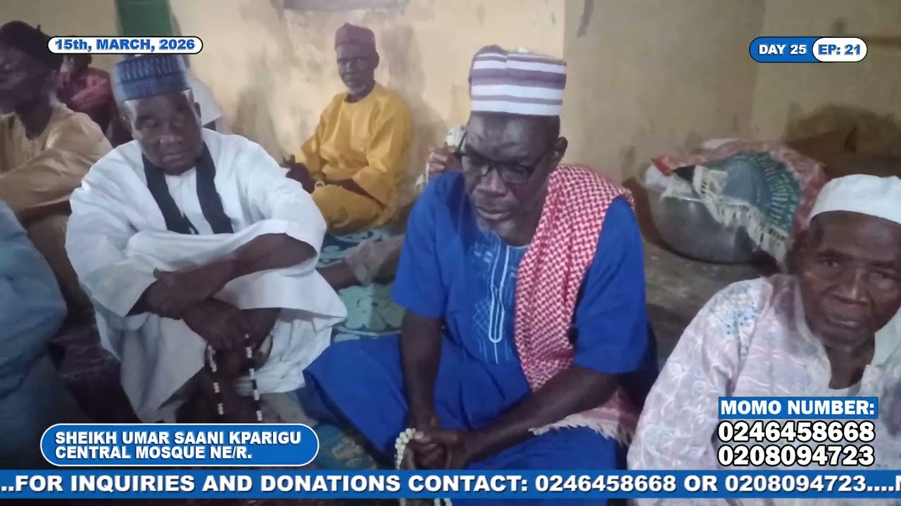 CMYA 2026 TAFSEER BROADCAST ON NTV: SHK. UMAR SAANI KPARIGU CENTRAL MOSQUE, EP20. 