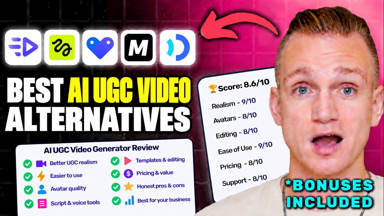 Best AI UGC Video Alternatives &mdash; Creatify, Higgsfield, Tagshop, MakeUGC, JoggAI