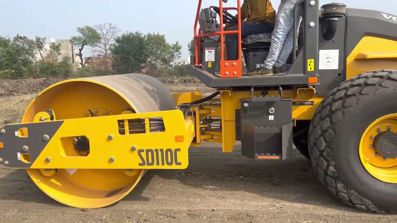 Volvo SD110C testing