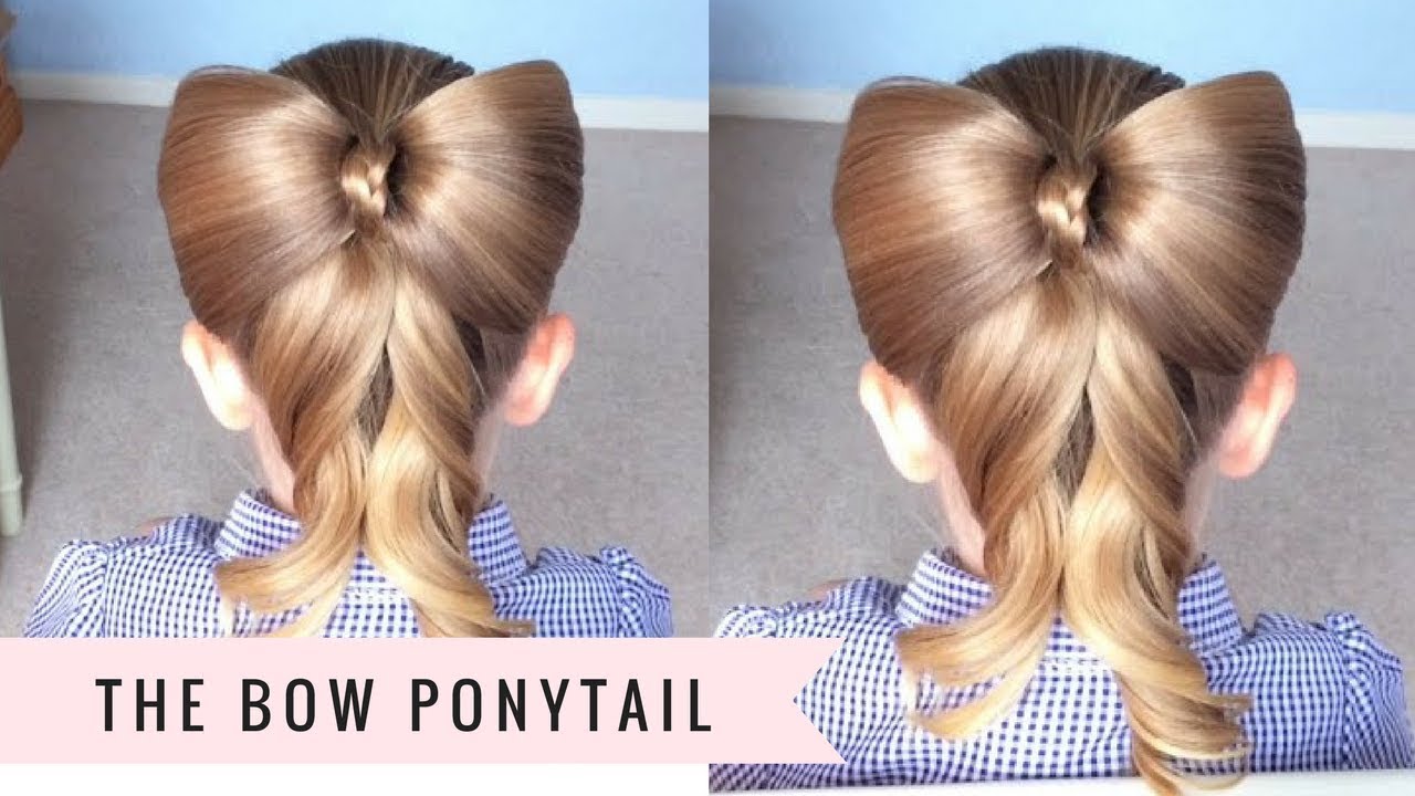 Bow Ponytail by SweetHearts Hair