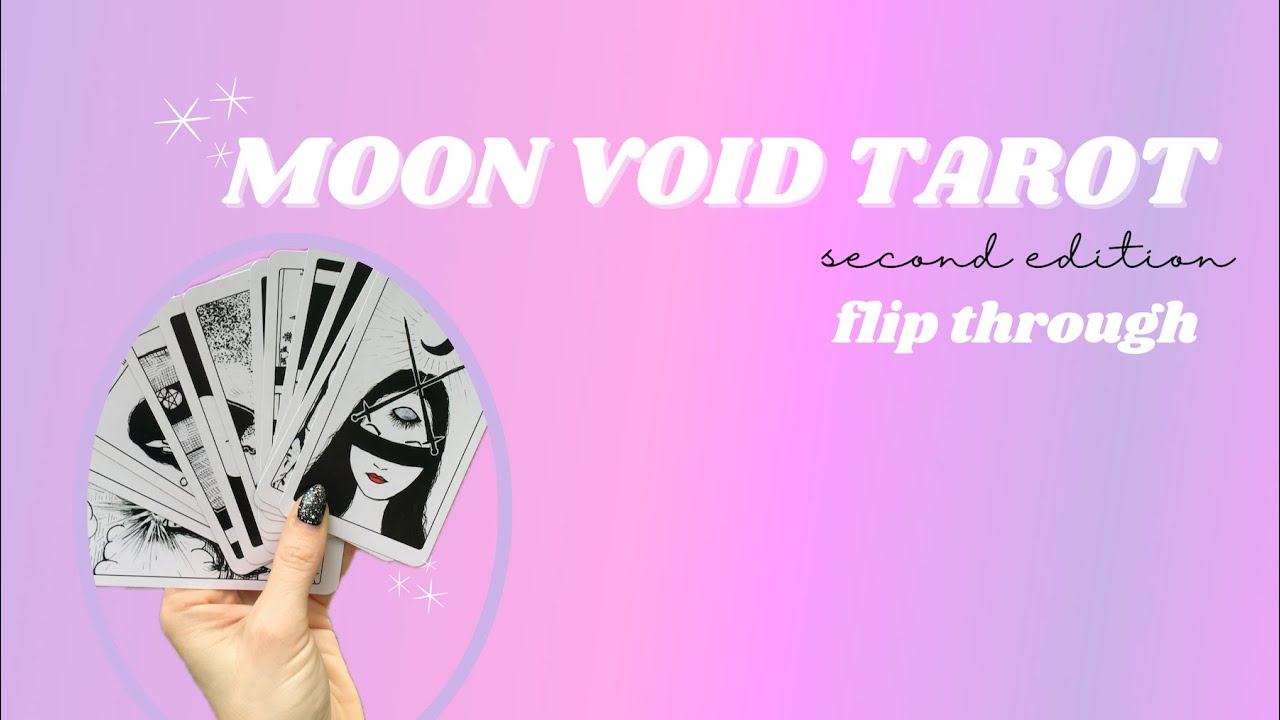 A look at the Moon Void Tarot deck & guidebook + a mini reading