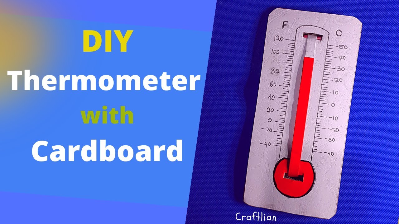DIY Classroom Thermometer | Science Craft for Primary Class