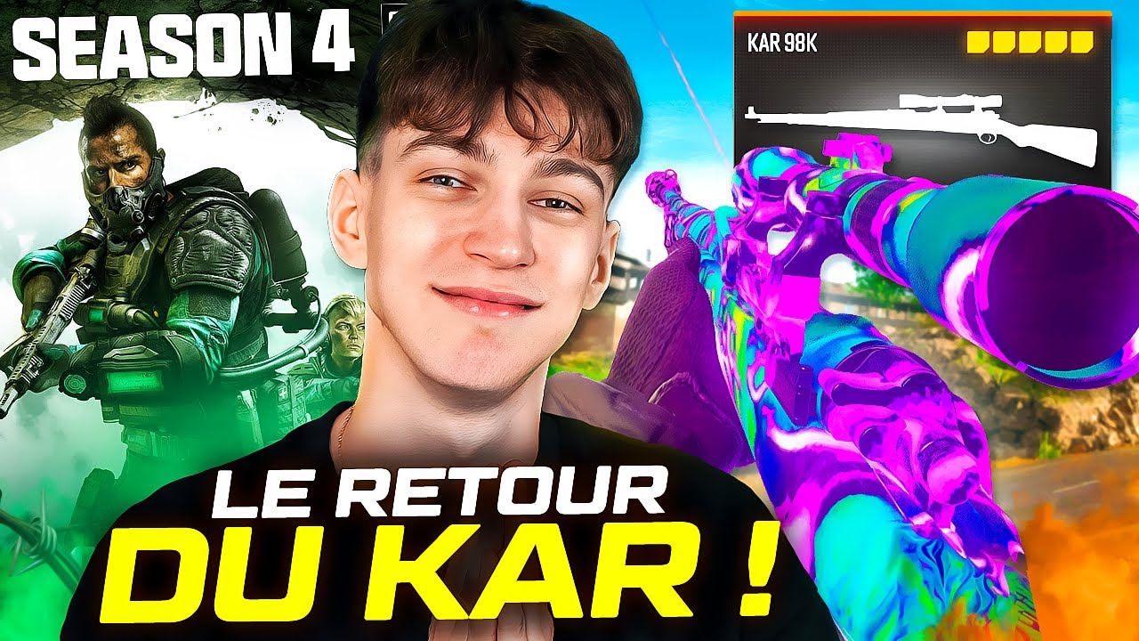 DECOUVERTE DE LA NOUVELLE SAISON,LE RETOUR DU KAR98 !
