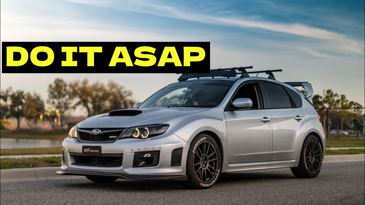 SUBARU WRX HT AUTO FENDER FLARES INSTALL