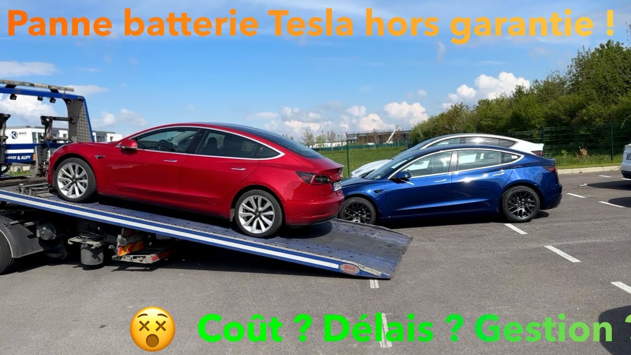 Model 3 - batterie HS 2 mois après la garantie 😱