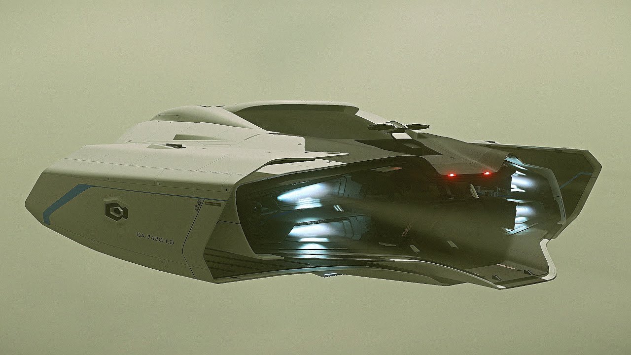 The Most Relaxing Flight in Star Citizen | 4K Ultrawide