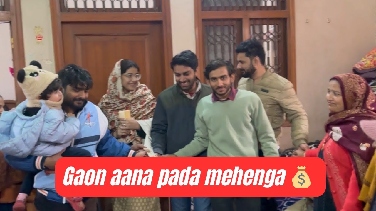 Devaron ne mil k liye bhabhi se shagun | Gaon aana pada mehenga 💰| Sajid Shilpa Vlogs
