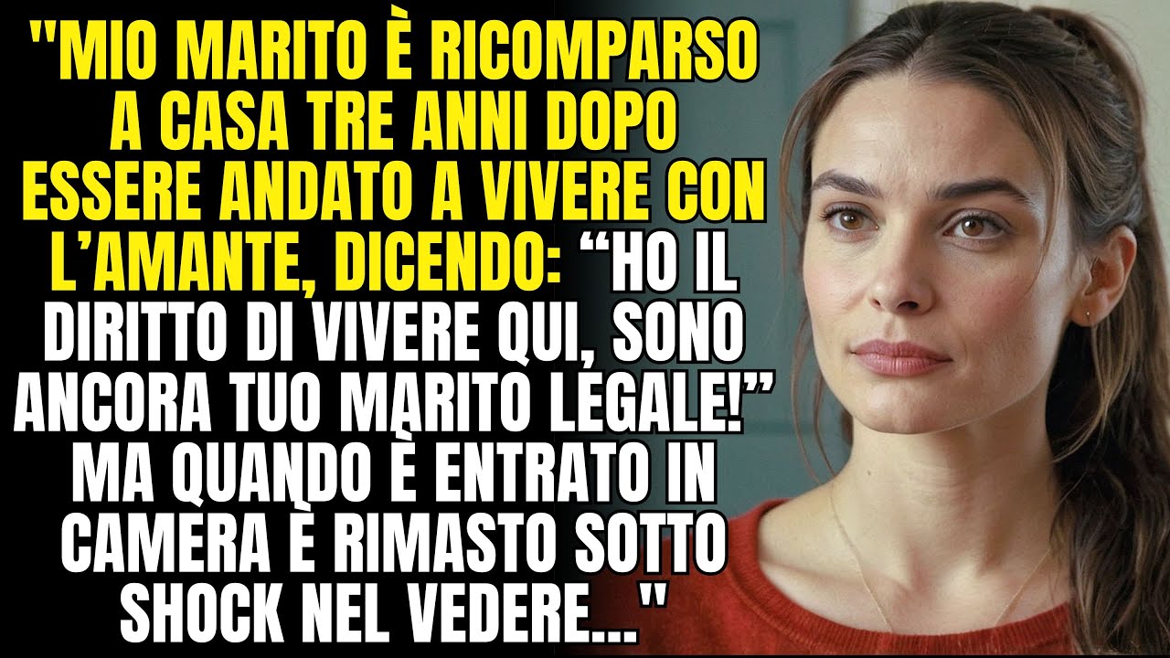 Mio marito è tornato a casa 3 anni dopo essere andato a vivere con l’amante. Ma quando lui...