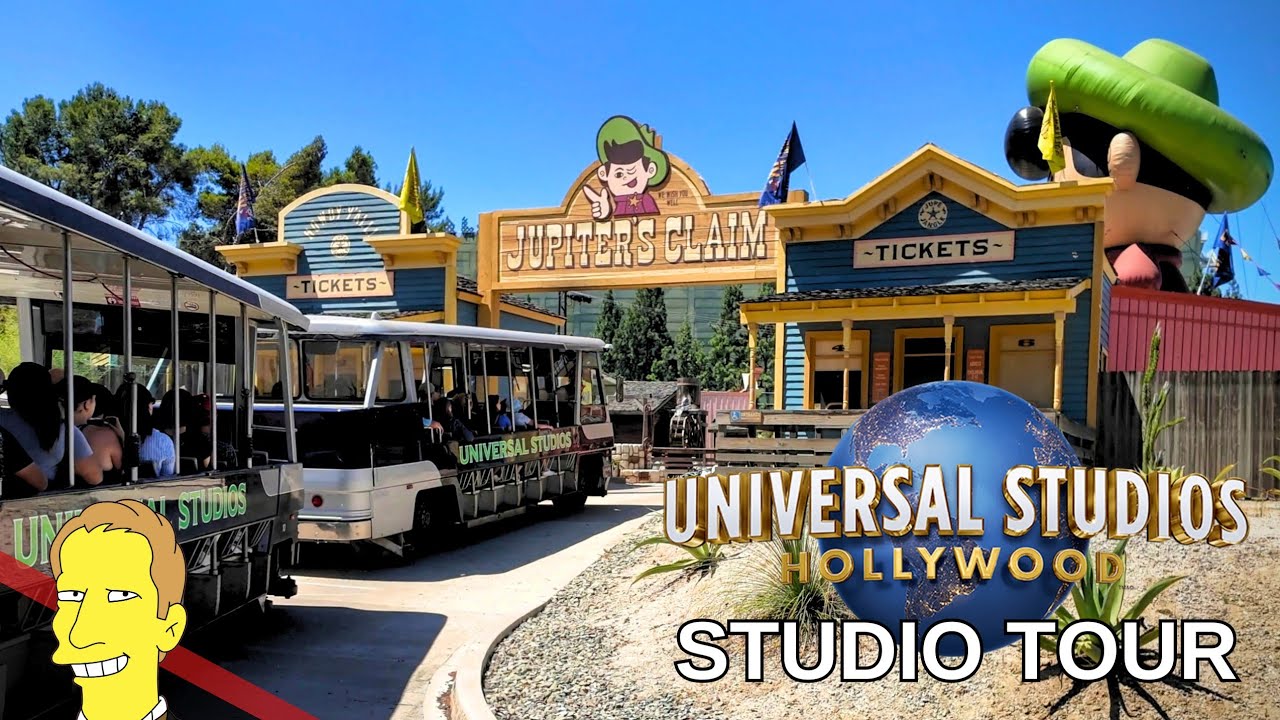 Полный тур по студии Universal Studios в Голливуде в формате 4K